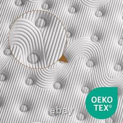 3ft Single Memory Foam & Pocket Spring Hybrid Mattress 90x190x31cm Medium Firm
