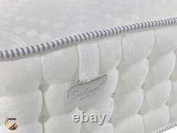 4000 Pocket Sprung Cool Blue Memory Foam Pocketo Mattress 3ft 4ft 4ft6 5ft 6ft