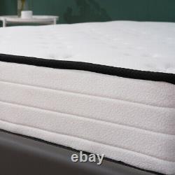 4000 Pocket Sprung Memory Mattress Luxury Damask Hypo 3ft 4ft 4ft6 5ft/