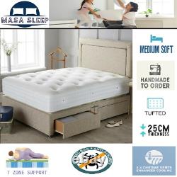 4050 Hybrid Medium Soft Memory Foam Pocket Sprung Mattress Single Double king