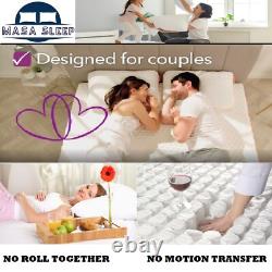 4050 Hybrid Medium Soft Memory Foam Pocket Sprung Mattress Single Double king