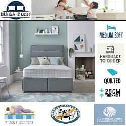 4500 Hybrid Medium Soft Memory Foam Pocket Sprung Mattress Single Double king