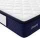 4ft6, 12inch Double Hybrid Mattresses Memory Foam & Pocket Spring Reinforced Edg