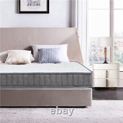 4FT6 Double Mattress Memory Foam Pocket Sprung Mattress Medium Firm Orthopaedic