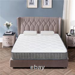 4FT6 Double Mattress Memory Foam Pocket Sprung Mattress Medium Firm Orthopaedic