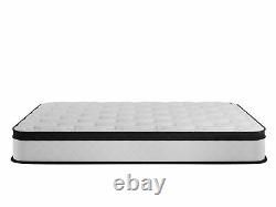 4FT6 Double Memory Foam Mattress 7 Zone Pocket Sprung Mattress Wave