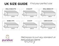 4FT6 Double Memory Foam and Pocket Spring Orthopedic Mattress Double Sided