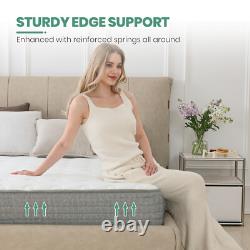 4FT6 Double Pocket Spring Mattress Comfort Memory Foam Individually Wrapped