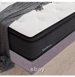 4FT6 Memory Foam Spring Mattress, Pocket Spring Core, Orthopaedic Double 4FT6