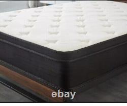 4FT6 Memory Foam Spring Mattress, Pocket Spring Core, Orthopaedic Double 4FT6