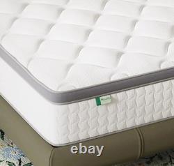 4Ft Novilla 25cm Ortho Memory Foam Pocket Sprung Mattress Free Local Delivey