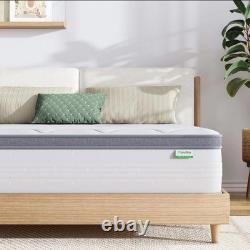 4Ft Novilla 25cm Ortho Memory Foam Pocket Sprung Mattress Free Local Delivey