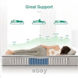 4Ft Novilla 25cm Ortho Memory Foam Pocket Sprung Mattress Free Local Delivey