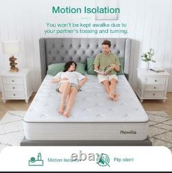 4Ft Novilla 25cm Ortho Memory Foam Pocket Sprung Mattress Free Local Delivey