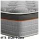 4.6ft Double Pocket Spring Mattress 9zone Memory Foam Deep Hybrid Mattress 25cm