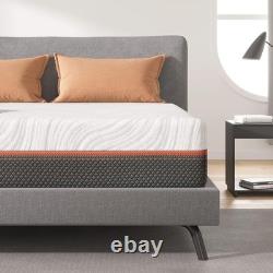 4ft6 Double Hybrid Mattress 10 Gel Memory Foam Pocket Spring Medium Firm Best