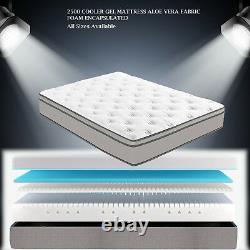 4ft6 Double Pocket Spring Cool Gel Memory Mattress Encapsulated Foam