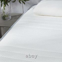 4ft6 Double Pocket Sprung Mattress 3000 Memory Foam Quilted Orthopedic Mattress