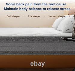 5FT Hybrid Pocket Sprung Memory Foam King Mattress