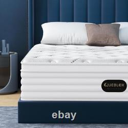 5FT King Mattress, 11 Inch 7-Zone Pocket Sprung Mattress with Memory Foam and So