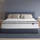 5ft King Size Mattress Memory Foam Pocket Sprung & Orthopedic Medium Firm Mattre