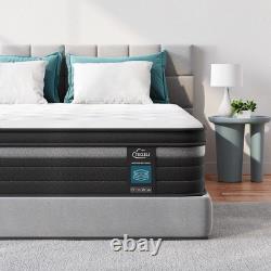 5FT Pocket Sprung Mattress Medium Firm Hybrid Gel Memory Foam/Pocket Coil