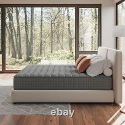 5FT UK King Mattress 10.24 Inch Hybrid Mattress With Memory Foam & Pocket Sprung