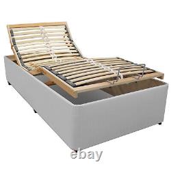 5FT or 6FT DUAL ELECTRIC ADJUSTABLE BEDS WITH MATTRESSES CHOICE & HEADBOARDS