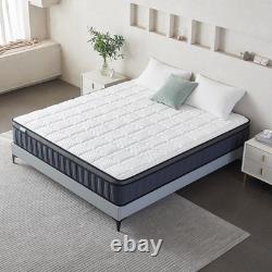 5ft King Size Mattress, Memory Foam Pocket Sprung Hybrid Mattress, Orthopedic
