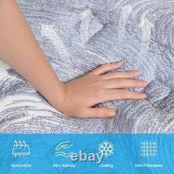 5ft King Size Mattress, Memory Foam Pocket Sprung Hybrid Mattress, Orthopedic