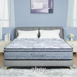 5ft King Size Mattress, Memory Foam Pocket Sprung Hybrid Mattress, Orthopedic