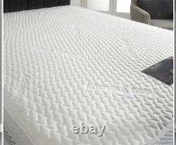 6FT S. King 1500 Pocket Sprung Memory Foam Mattress Divan Bed Set + Storage SALE