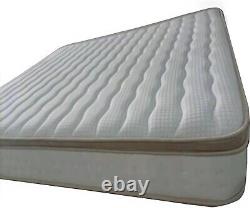 7 Pocket Spring Memory Foam Mattress -1.8mm Middle & 2.2mm Four-Side Gauge Wire