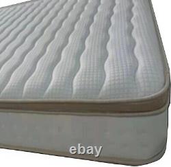 7 Pocket Spring Memory Foam Mattress -1.8mm Middle & 2.2mm Four-Side Gauge Wire