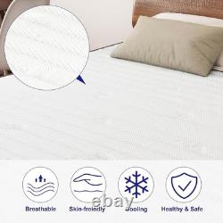 7-Zone Hybrid Single Mattress 90x190cm Memory Foam + Pocket Springs, 30cm