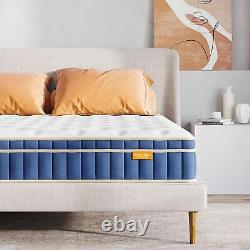 8 Gel Memory Foam Pocket Sprung Hybrid Mattress Orthopedic 3ft 4ft 4ft6 5ft 6ft