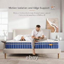 8 Gel Memory Foam Pocket Sprung Hybrid Mattress Orthopedic 3ft 4ft 4ft6 5ft 6ft