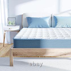 8 King Size Memory Foam Pocket Sprung Mattress Medium Firm Feel