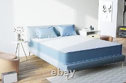 8 King Size Memory Foam Pocket Sprung Mattress Medium Firm Feel