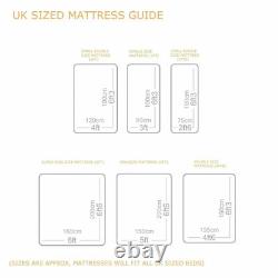 9 Single Double King Size 1000 Pocket Sprung Memory Foam Budget Roll Mattress