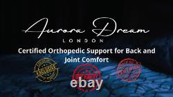 Aloe Vera-infused Double 4f6 Medium Soft Memory Foam Pocket Sprung Mattress 12in