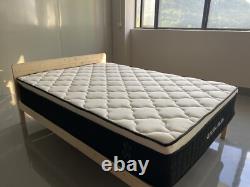 Aloe Vera-infused Double 4f6 Medium Soft Memory Foam Pocket Sprung Mattress 12in