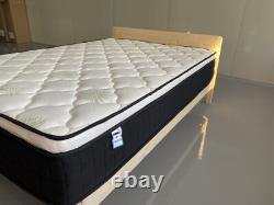 Aloe Vera-infused Double 4f6 Medium Soft Memory Foam Pocket Sprung Mattress 12in