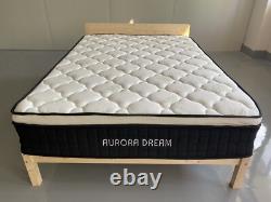 Aloe Vera-infused Double 4f6 Medium Soft Memory Foam Pocket Sprung Mattress 12in