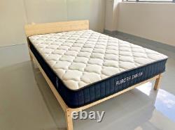 Aloe Vera-infused Single 3ft Black Border Memory Foam Pocket Sprung Mattress