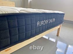 Aloe Vera-infused Single 3ft Black Border Memory Foam Pocket Sprung Mattress
