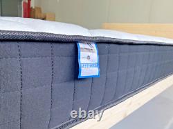 Aloe Vera-infused Single 3ft Black Border Memory Foam Pocket Sprung Mattress