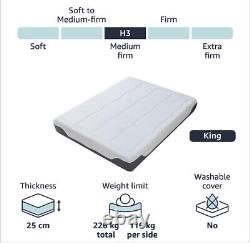 Amazon Pocket-Spring-Mattress with Gel-Memory-Foam Super King Medium Firmness
