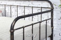 Antique Victorian Hospital Style Metal Day Bed & Pull Out Guest Trundle Bed