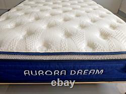 Aurora Dream 3ft Single Luxury Hybrid Mattress 12in Pocket Sprung Memory Foam